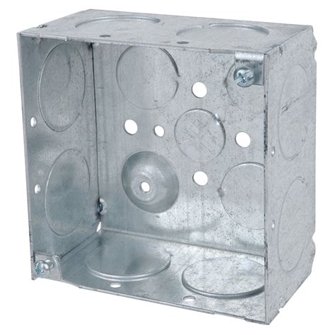 4 x 4 x 36 long electrical box|4 square metal electrical box.